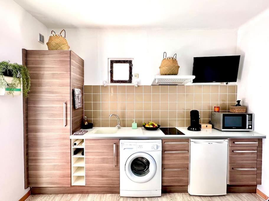Le Coin De Mer 2, Bord De Mer, Plage 30M, Cosy, Clim, Wifi, 4 Personnes 滨海福斯 外观 照片